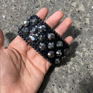 Leather Studded Cuff